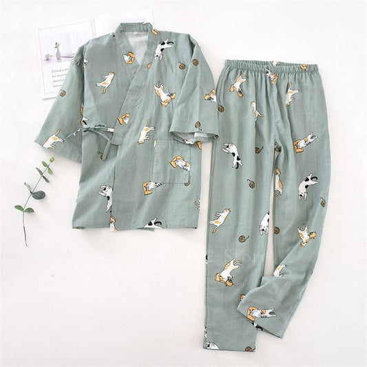 Pyjama Japonais Animaux