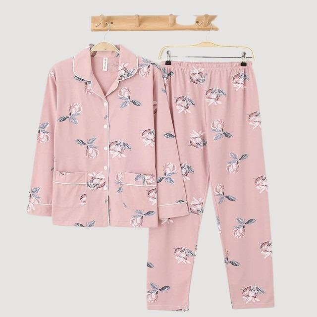 Pyjama Kimono Femme Rose Pastel