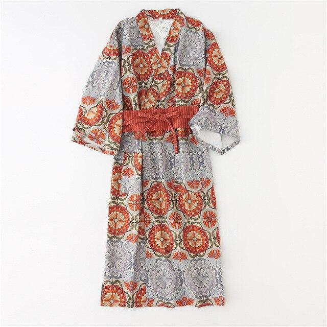 Robe Kimono Orange Orange / 2XL