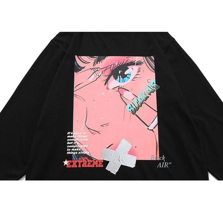 Sweat Japonais Cherry Anime