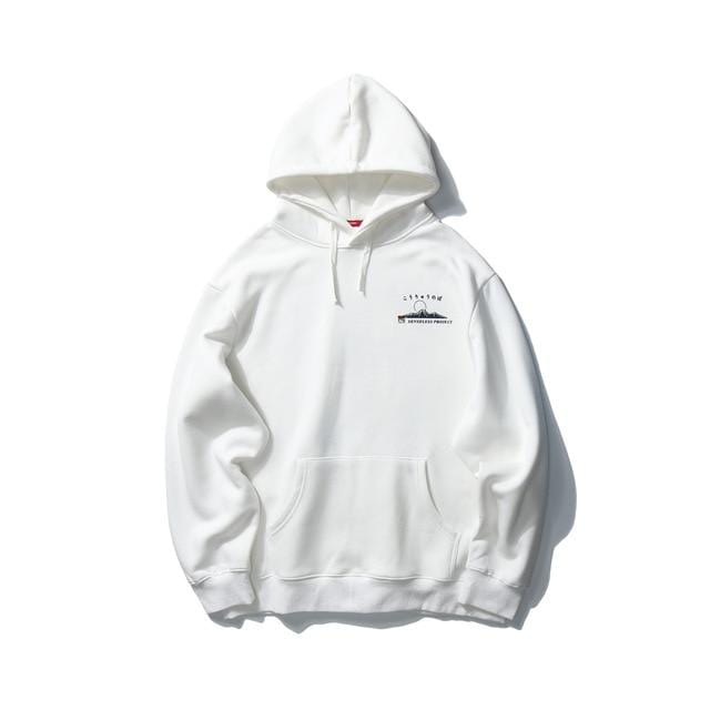 Sweat Japonais Fuji Blanc / M