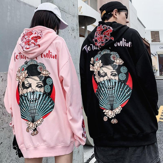 Sweat Japonais Geisha