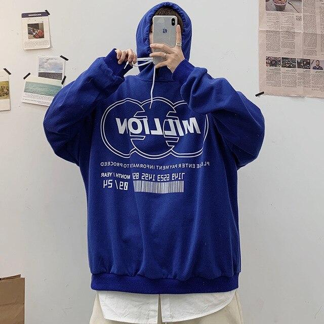 Sweat Japonais Hyaku Bleu / XXL