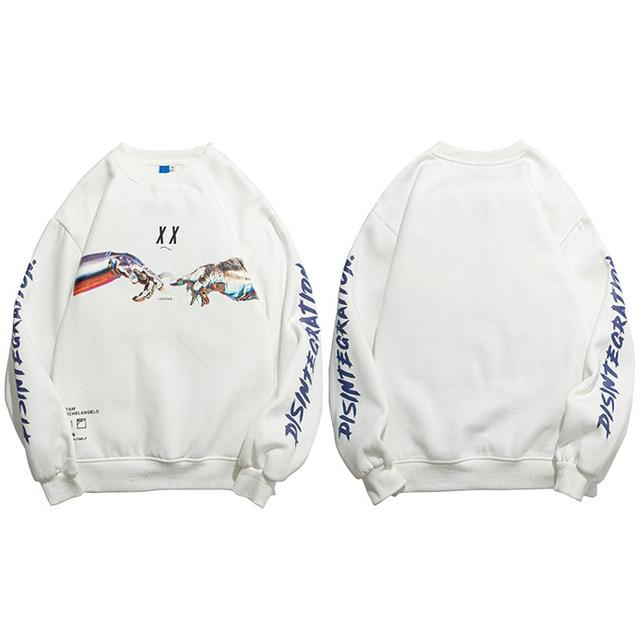 Sweat Japonais Loading Blanc / M