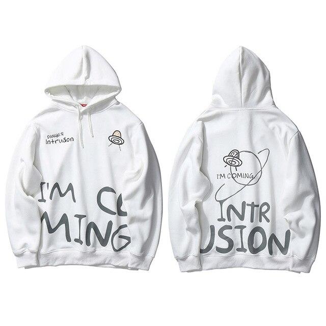 Sweat Japonais Space Blanc / S