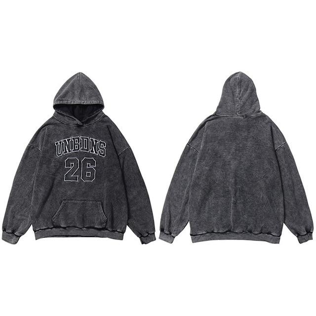 Sweat Japonais Underground 26 Noir / Oversize M