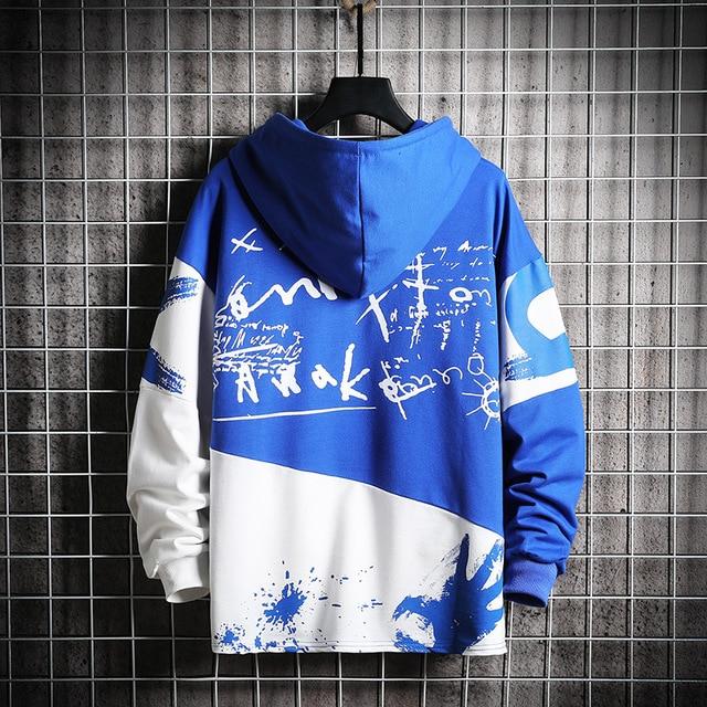 Sweat Shirt Japonais Bleu / M