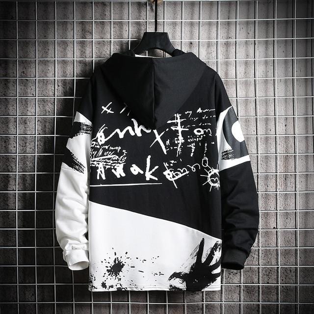 Sweat Shirt Japonais Noir / M