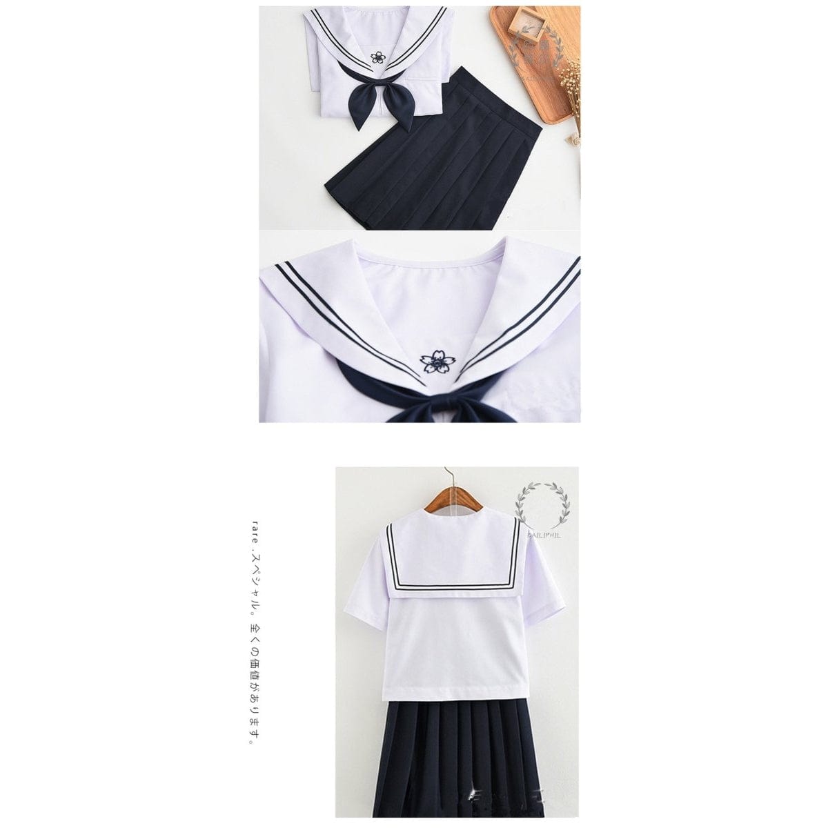 Uniforme Japonais Fille - Bleu