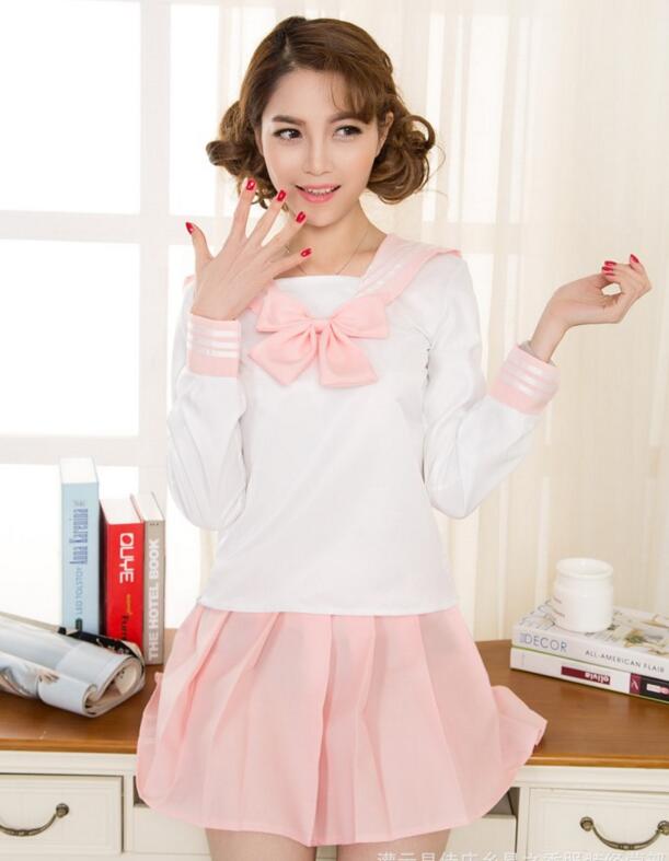 Uniforme Japonais Fille - Rose