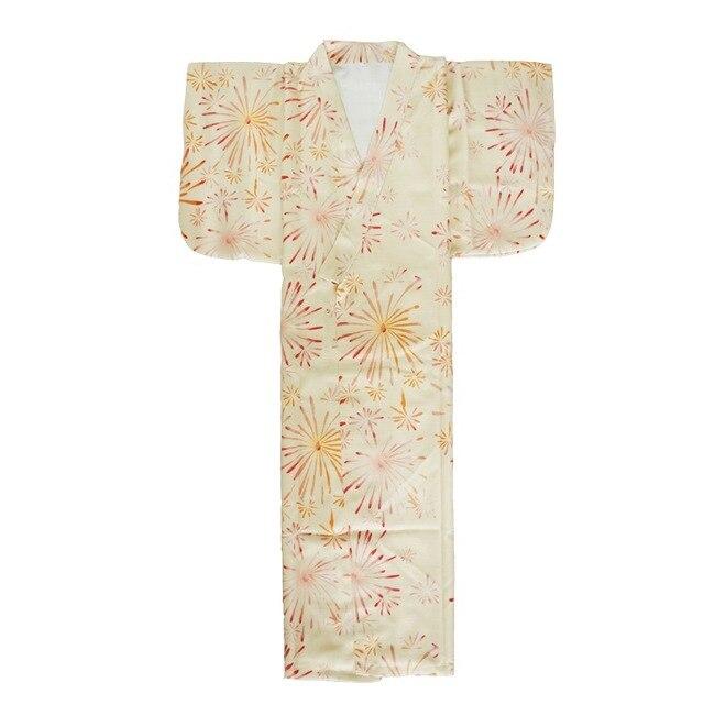 Veritable Kimono Japonais Femme Rose / M