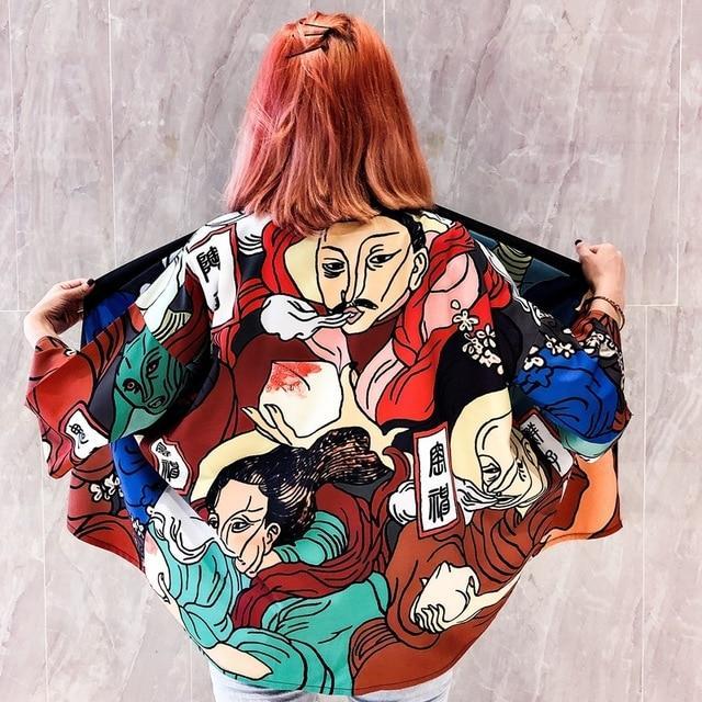 Veste de Kimono Femme