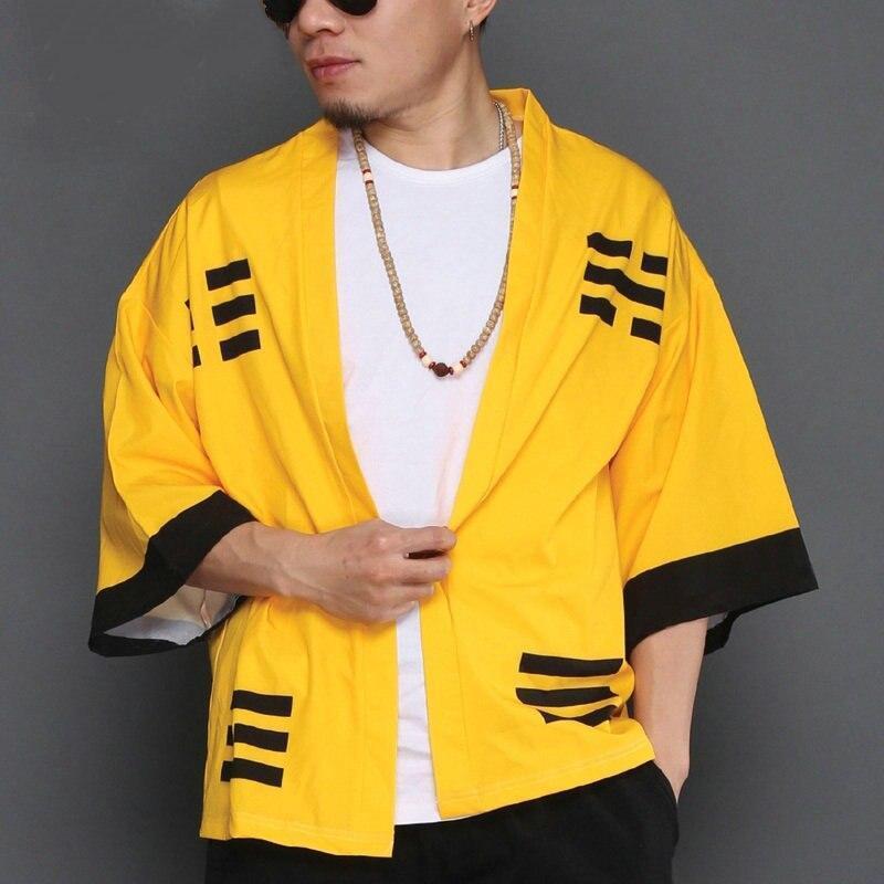 Veste Kimono Jaune