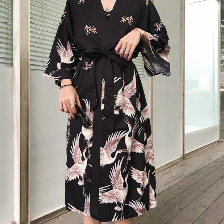 Yukata Femme Court