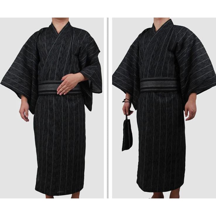 Yukata Homme Brodé & Noir