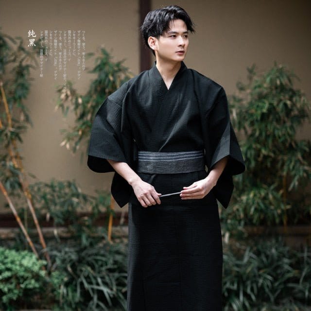 Yukata Homme Chitan Noir / M