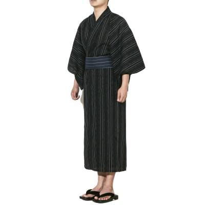 Yukata Homme Classique Richiumu Noir / L