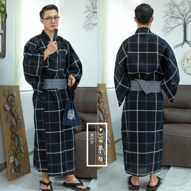 Yukata Homme Houso Noir / L