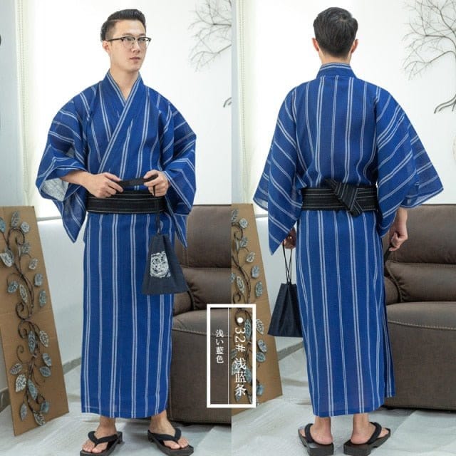 Yukata Homme Natoriumu Bleu / L