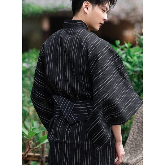 Yukata Homme Rayé