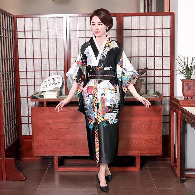 Yukata Traditionnel Japonais Femme